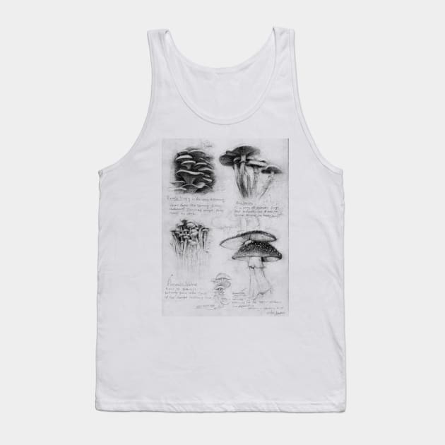 Mushrooms Tank Top by mikekoubou